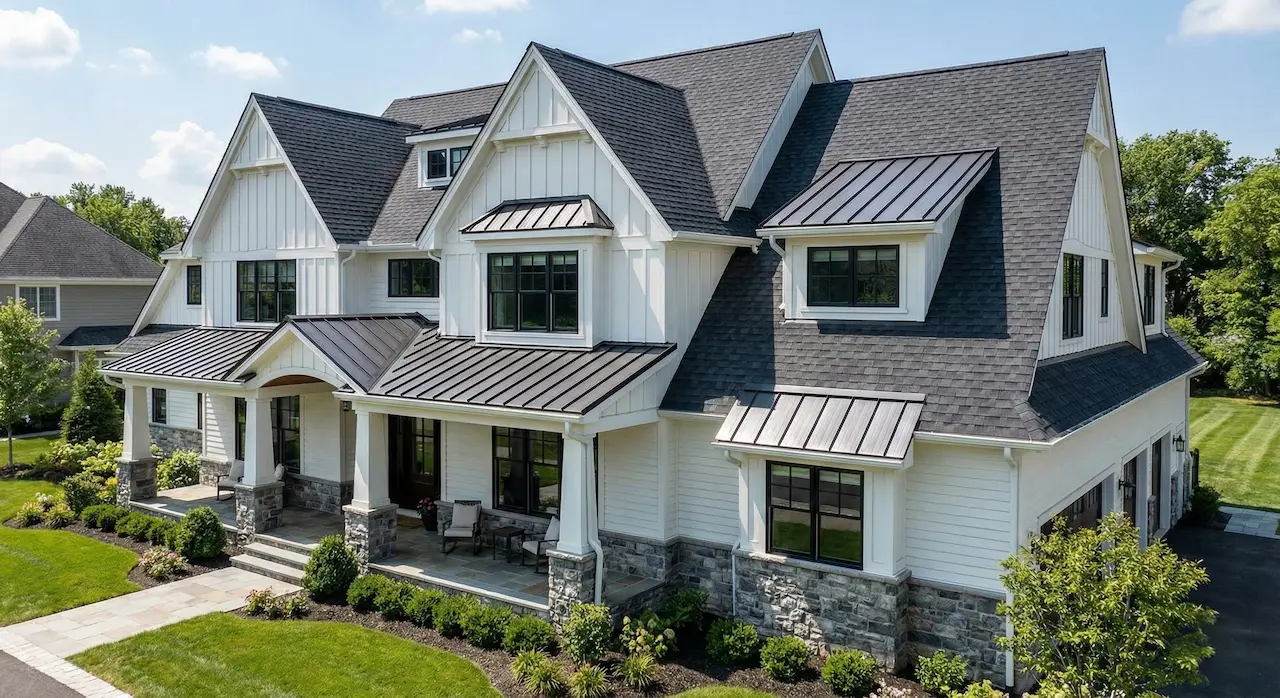 Siding, roofing and gutter installation by Ferolla